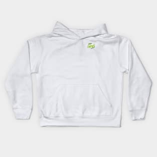 Plant Power - Eat Green design Kids Hoodie